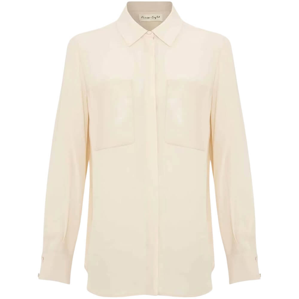 Phase Eight Maya Pu Pocket Shirt